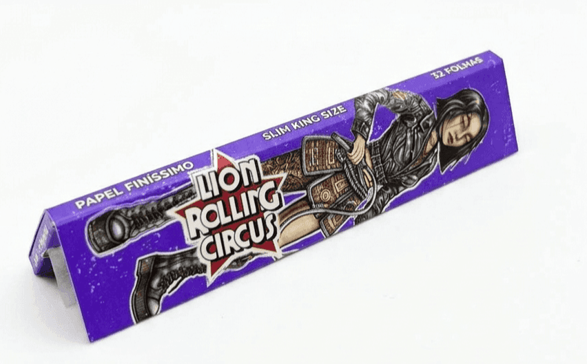 Seda Lion Rolling Circus Branca King Size Slim 